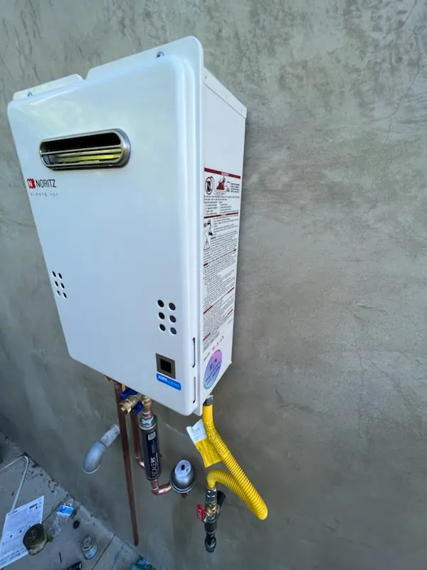 Tankless water heater installation for Wellsville homes